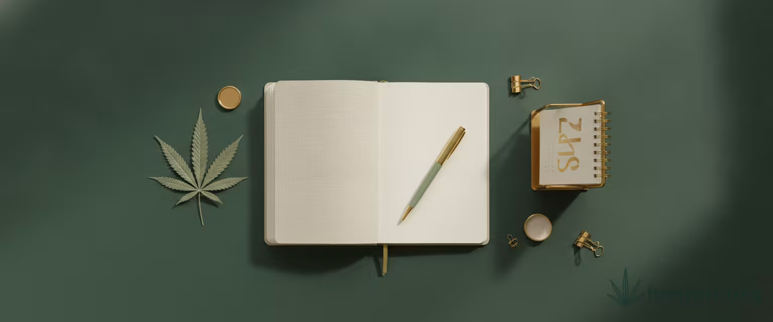 Cannabis-Tagebuch: Dosis & Wirkung protokollieren